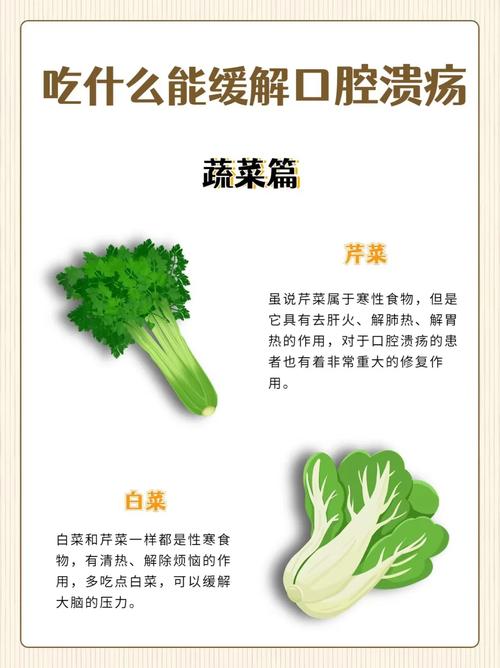 口腔溃疡吃什么好得快?