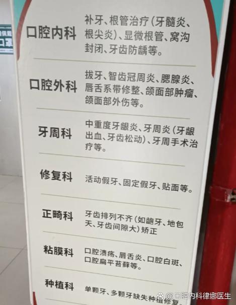 口腔内科和外科咋区分?治牙病有啥不同?