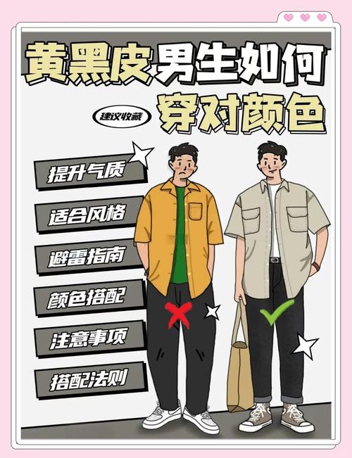 皮肤偏黄黑穿什么颜色