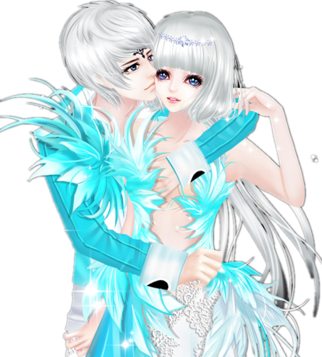 qq透明皮肤情侣素材哪里找?