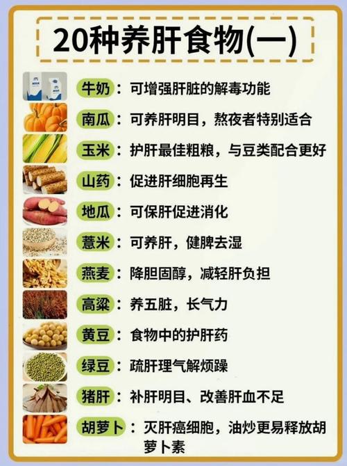 护肝养肝吃什么食物最有效?
