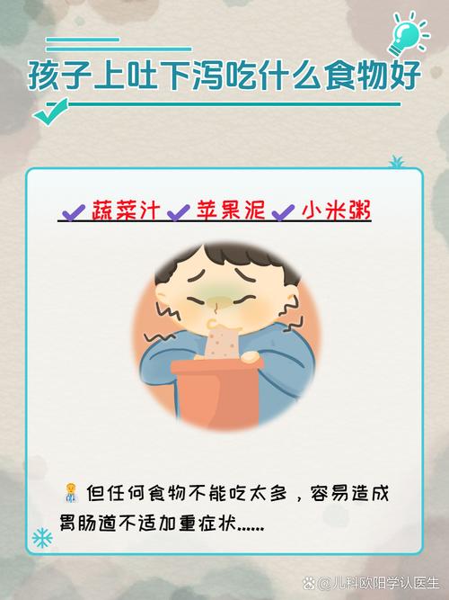 孩子吐后吃什么食物好?
