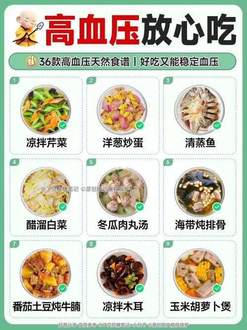 血压高哪些食物该忌口?