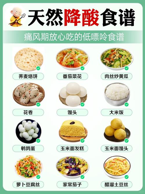 含嘌呤低的食物有哪些?
