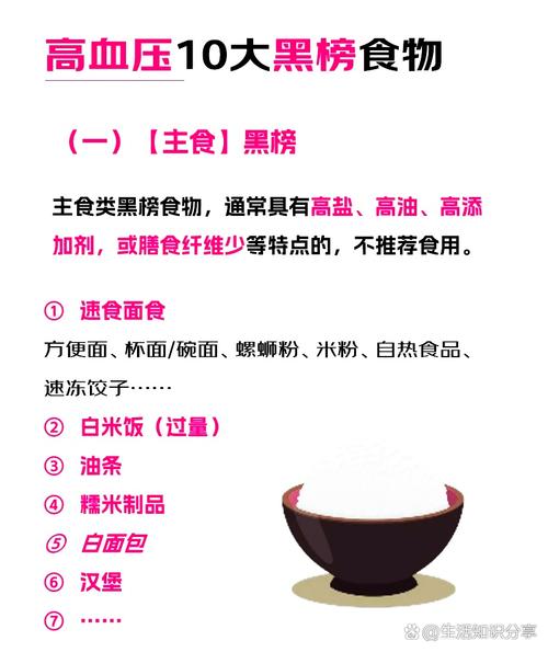 血压高患者哪些食物碰不得?