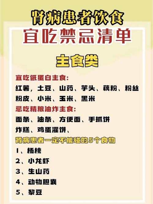 肾囊肿患者哪些食物碰不得?