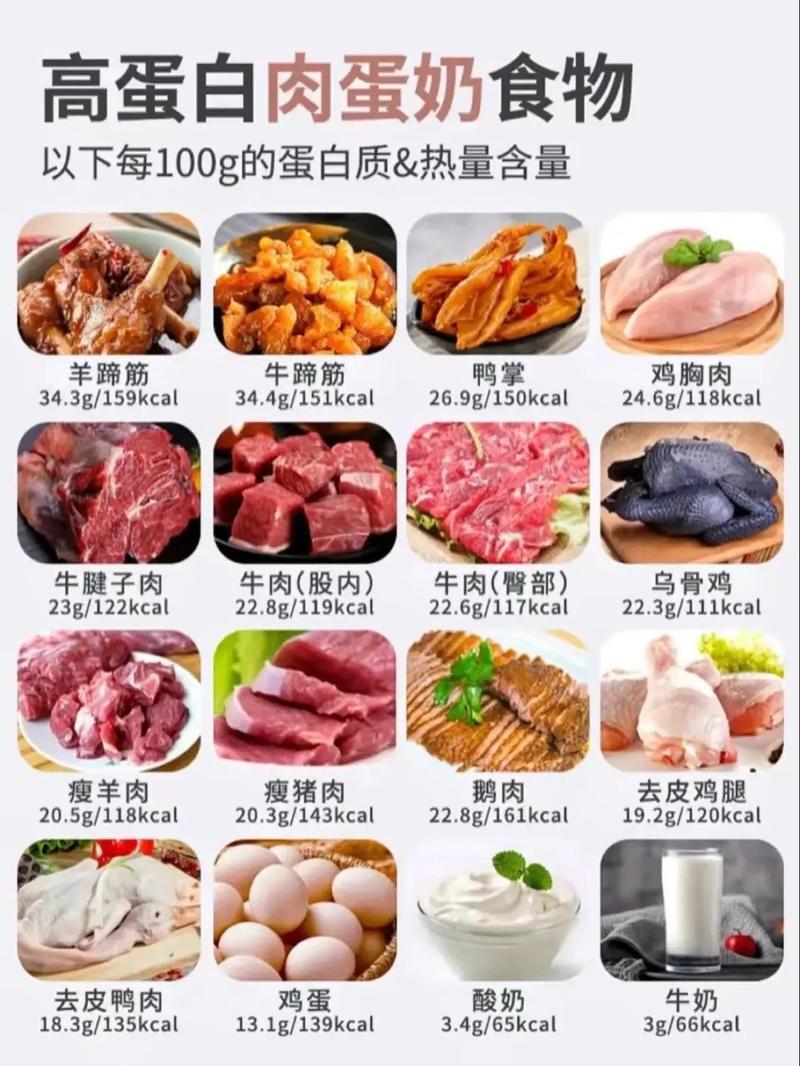 高蛋白低脂肪食物有哪些?